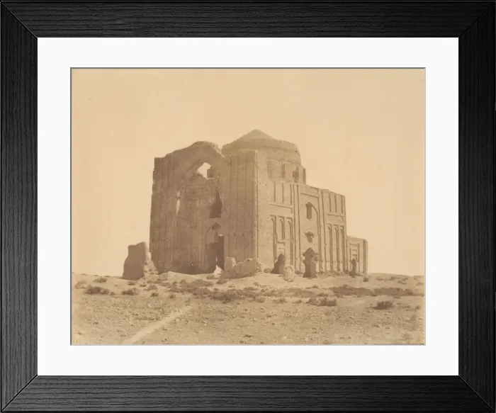 Framed Print : [Other ruins in the town of Tus, Khorasan], 1840s-60s. Creator: Possibly by Luigi Pesce
