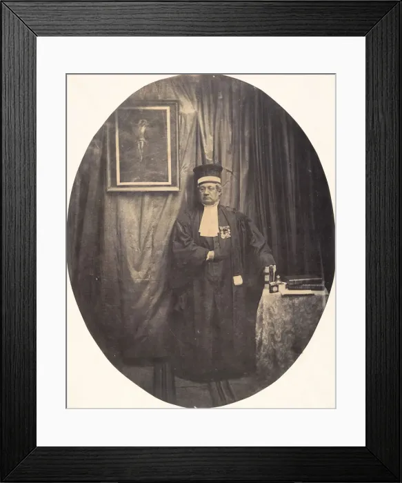 Framed Print : The Undersigned Photographer as He Was Before 1848, 1854-56 Framed Print : The Undersigned Photographer as He Was Before 1848, 1854-56