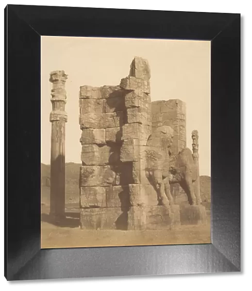 (10) [Gate of all Nations, Persepolis, Fars], 1840s-60s. Creator: Luigi Pesce