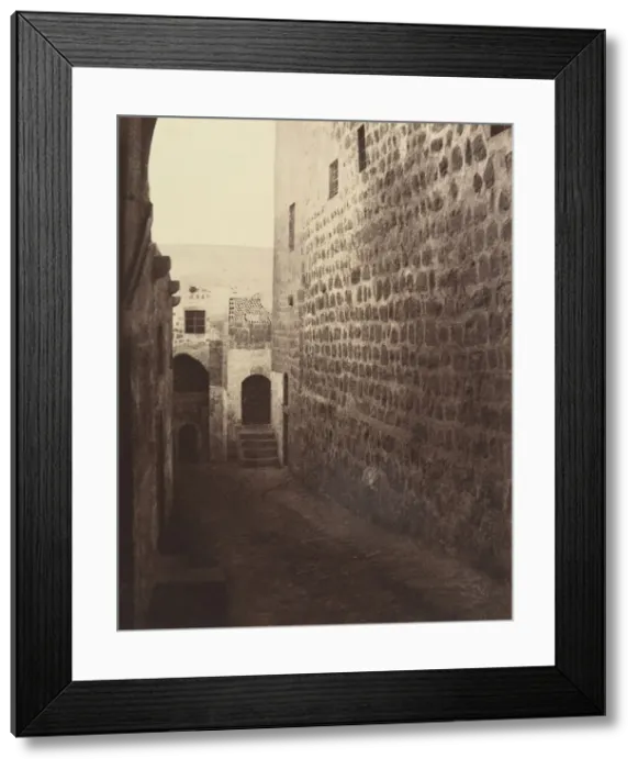 Framed Print : VIIIe Station. Jesus console les filles de Jerusalem