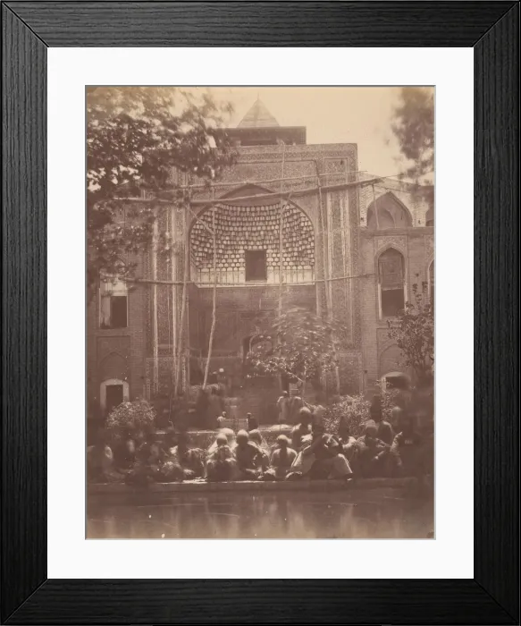 Framed Print : [Mosque of Koum], 1840s-60s. Creator: Possibly by Luigi Pesce