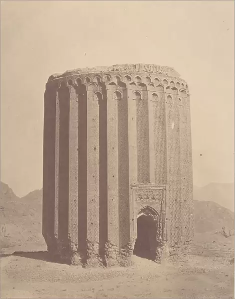 [RAYY, Tower of Toghrul, 1139. ], 1840s-60s. Creator: Possibly by Luigi Pesce