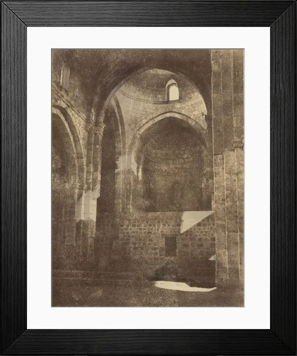 Framed Print : Jerusalem. Interieur de l eglise Ste Anne. 1860 or later Framed Print : Jerusalem. Interieur de l eglise Ste Anne. 1860 or later