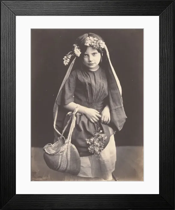 Framed Print : Wild Flowers, ca. 1857. Creator: Mark Anthony Framed Print : Wild Flowers, ca. 1857. Creator: Mark Anthony