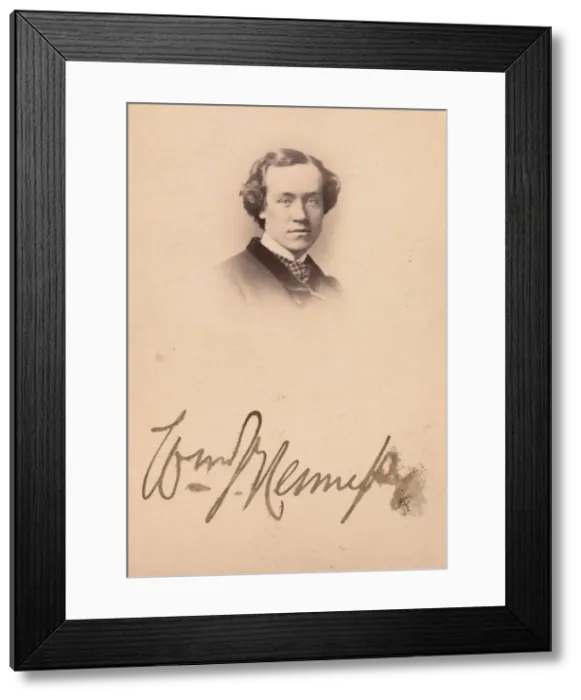 Framed Print : William John Hennessy, 1860s. Creator: Maurice Stadtfeld Framed Print : William John Hennessy, 1860s. Creator: Maurice Stadtfeld