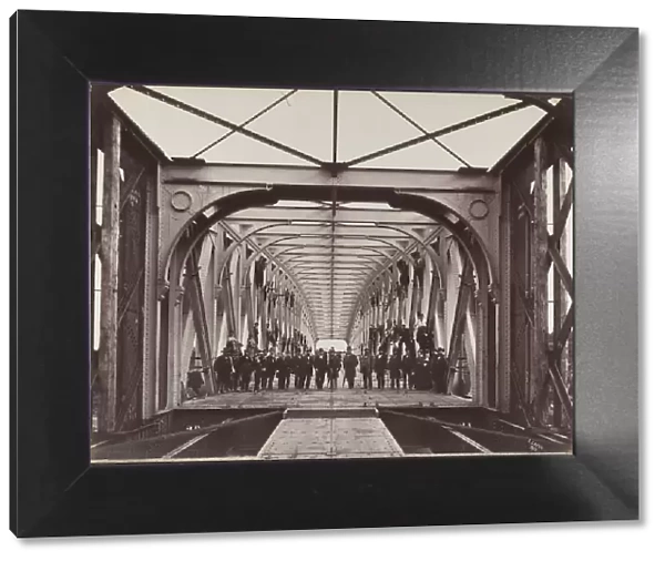 Lessart Viaduct on the Rance River, October 1879. Creator: Louis Lafon