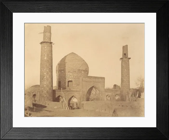 Framed Print : [Mosque of the Shah], 1840s-60s