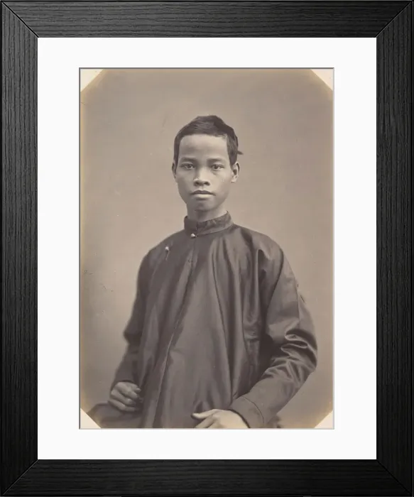 Framed Print : Ambassade Cochinchinoise a Paris, 1863. Creators: Louis Rousseau Framed Print : Ambassade Cochinchinoise a Paris, 1863. Creators: Louis Rousseau