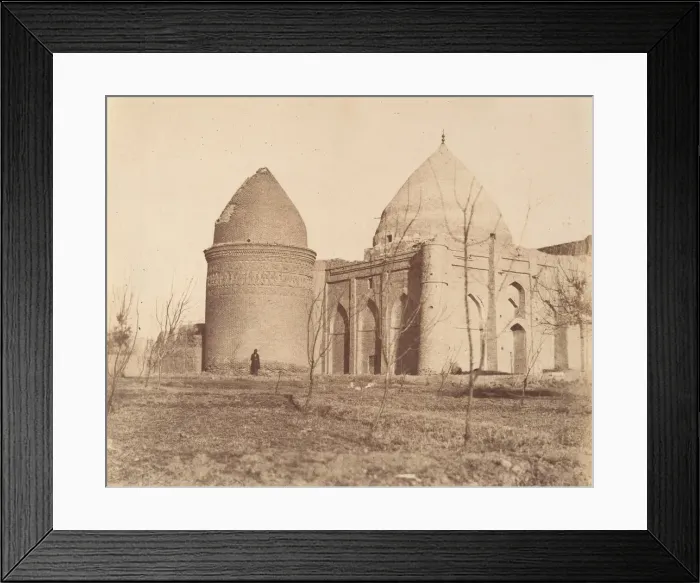 Framed Print : [The Tower of Chihil Dukhtaran, Mausoleum of 40 daughters, 1056. ], 1840s-60s