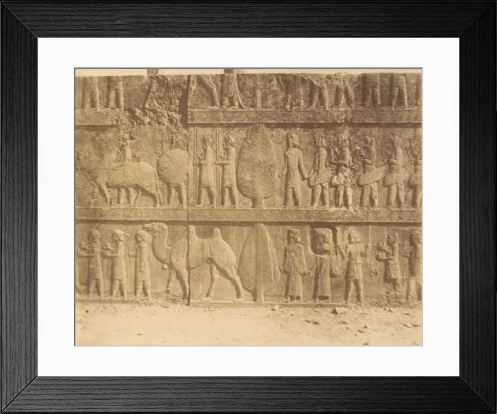 Framed Print : (3) [Persepolis (?)], 1840s-60s. Creator: Luigi Pesce