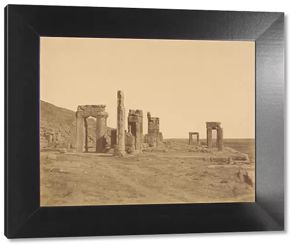 (12) [Persepolis, (W: before restoration), 1840s-60s. Creator: Luigi Pesce