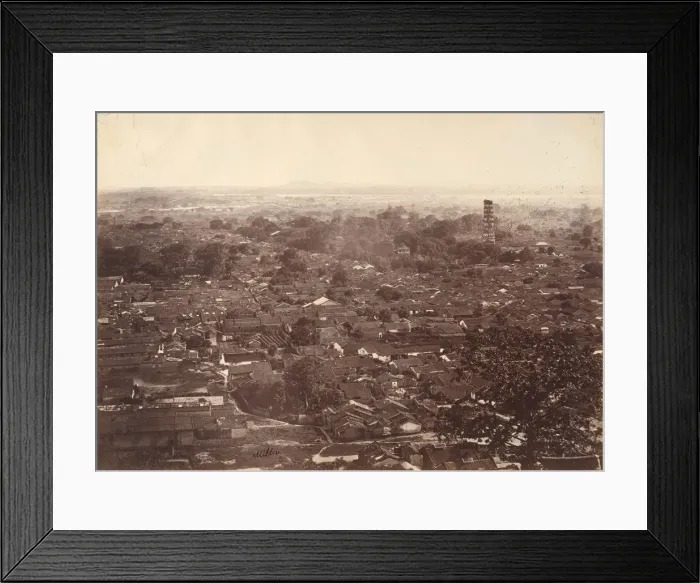 Framed Print : Canton City, ca. 1869. Creator: Milton M. Miller Framed Print : Canton City, ca. 1869. Creator: Milton M. Miller