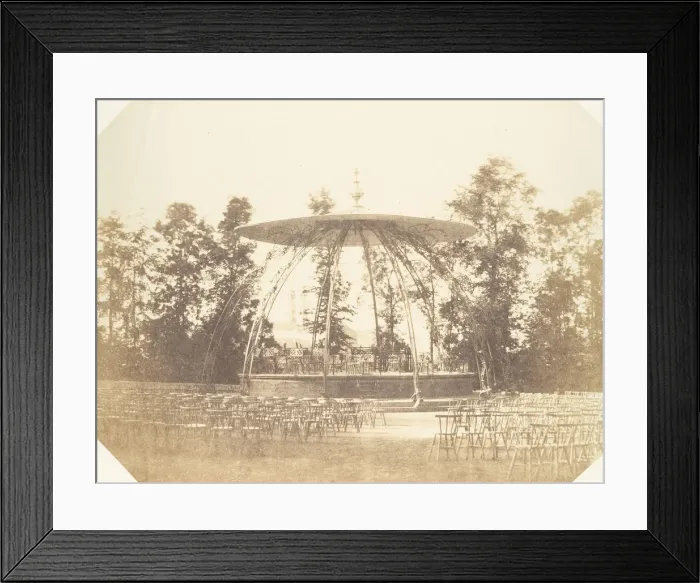 Framed Print : [The Kiosk, Zoological Gardens, Brussels], 1854-56. Creator