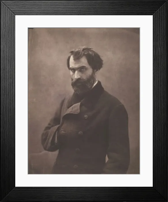 Framed Print : Eugene Pelletan, 1855-59. Creator: Nadar Framed Print : Eugene Pelletan, 1855-59. Creator: Nadar
