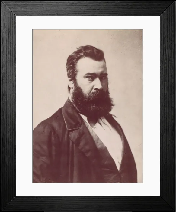 Framed Print : Jean-Francois Millet, 1856-58, printed ca. 1900. Creator: Nadar Framed Print : Jean-Francois Millet, 1856-58, printed ca. 1900. Creator: Nadar