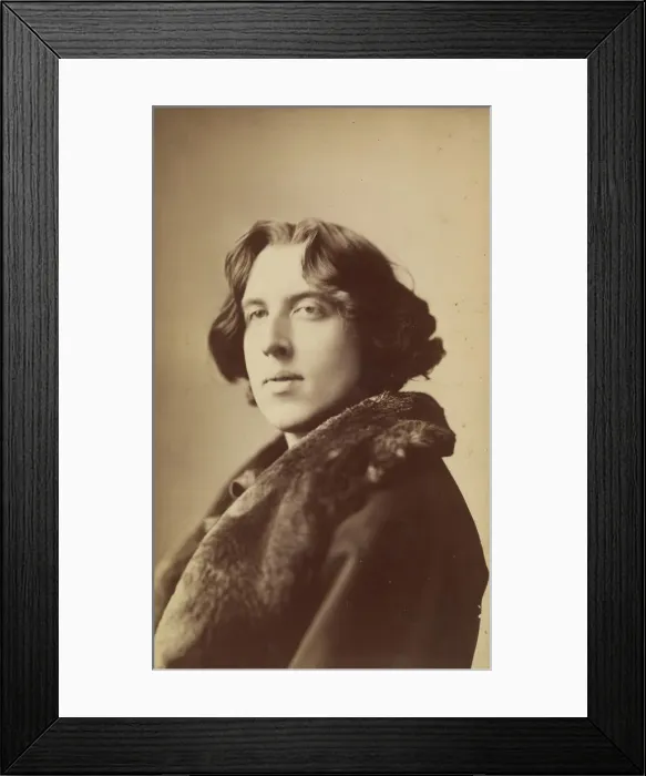 Framed Print : Oscar Wilde, 1882. Creator: Napoleon Sarony Framed Print : Oscar Wilde, 1882. Creator: Napoleon Sarony