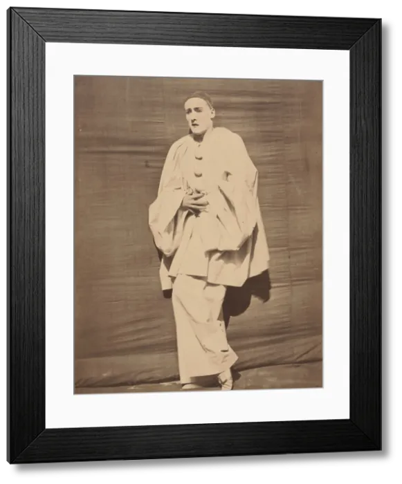 Framed Print : Pierrot in pain, ca. 1854-55. Creator: Nadar Framed Print : Pierrot in pain, ca. 1854-55. Creator: Nadar