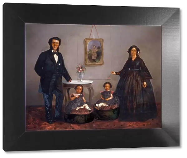 Family Portrait, ca. 1855. Creators: W. Penny, WL Germon