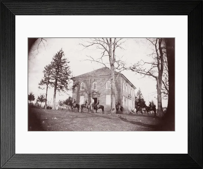 Framed Print : Falls Church, Virginia, 1861-65. Creator: Unknown Framed Print : Falls Church, Virginia, 1861-65. Creator: Unknown