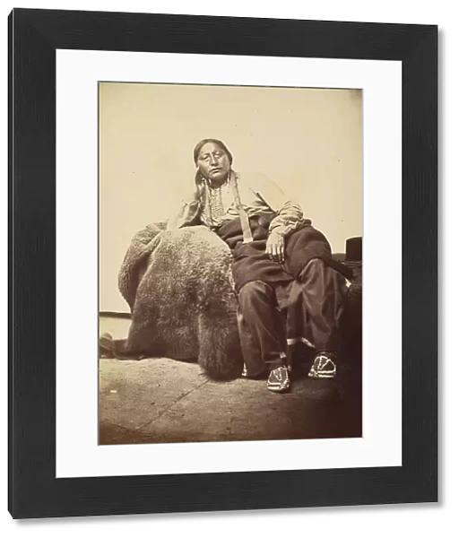 Ma-ni-mic, Cheyenne Chief, 1869-74. Creator: William Stinson Soule