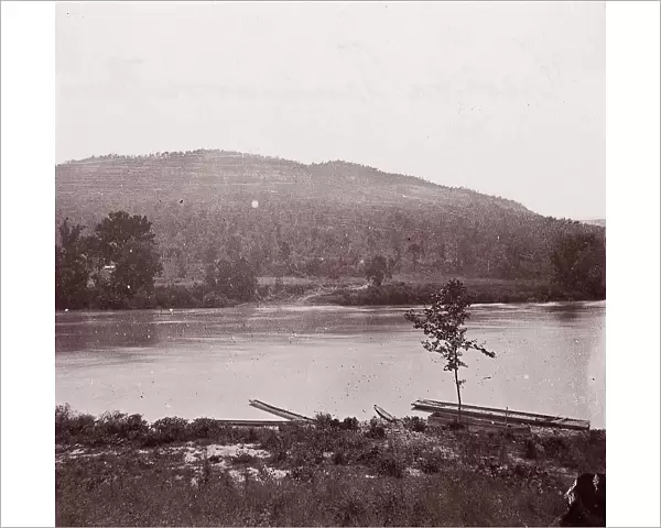 View on Tennessee River, ca. 1864. Creator: George N. Barnard