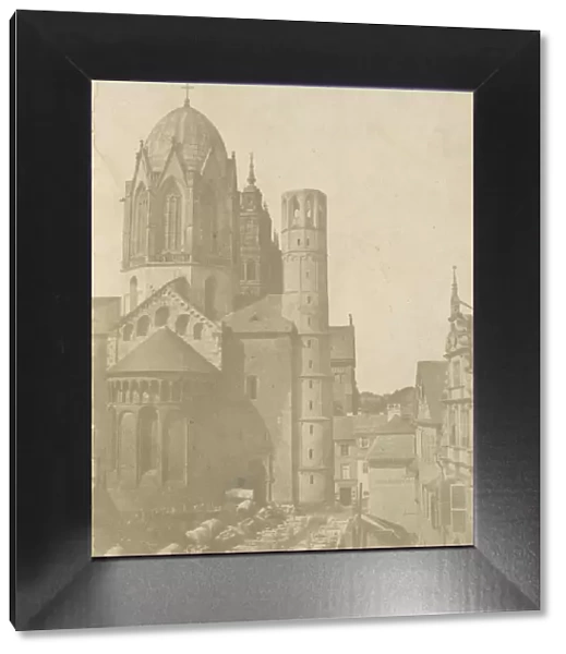 [Cathedral at Mainz], ca. 1852. Creator: Unknown