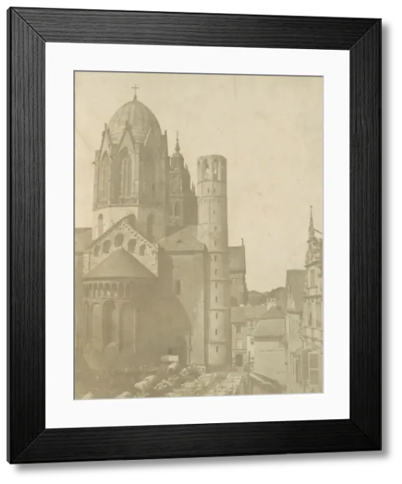Framed Print : [Cathedral at Mainz], ca. 1852. Creator: Unknown