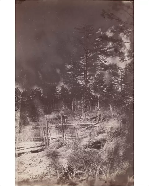 The Wilderness Battlefield, 1864. Creator: Unknown