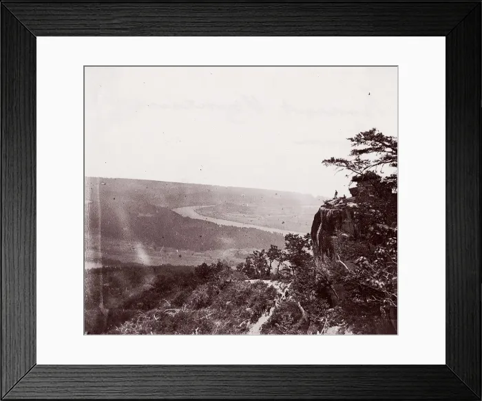 Framed Print : Lookout Mountain, Tennessee, ca. 1864. Creator: George N. Barnard Framed Print : Lookout Mountain, Tennessee, ca. 1864. Creator: George N. Barnard