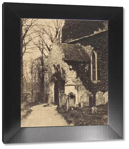 Church Porch, Earlham, near Norwich, 1857. Creator: William Harcourt Ranking