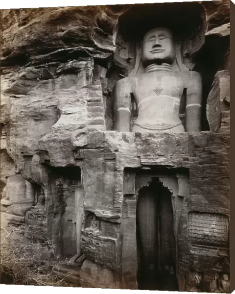 Large Shrine Figure in the Happy Valley, Gwalior, India, 1860s. Creator: Unknown