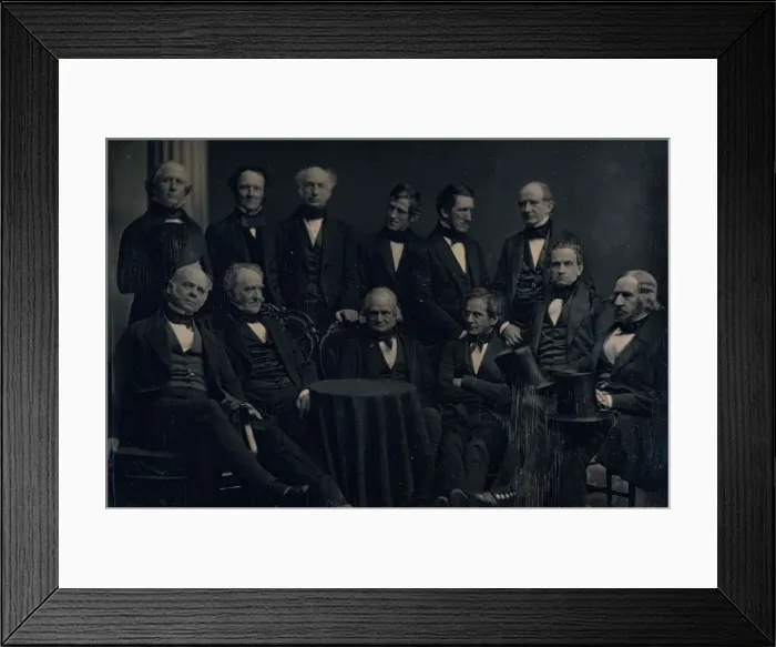 Framed Print : Boston Doctors, ca. 1850. Creators: Josiah Johnson Hawes, Albert Sands Southworth Framed Print : Boston Doctors, ca. 1850. Creators: Josiah Johnson Hawes, Albert Sands Southworth