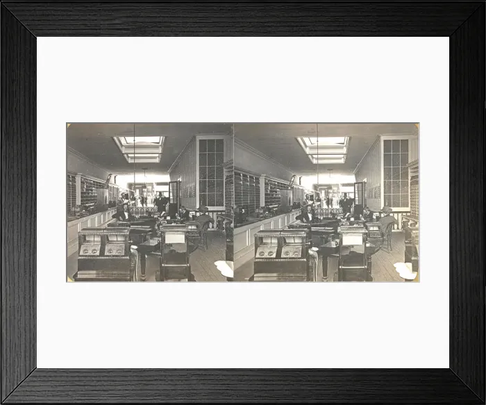 Framed Print : 29 Glass Stereographs, 1850s-00s. Creator: Unknown Framed Print : 29 Glass Stereographs, 1850s-00s. Creator: Unknown