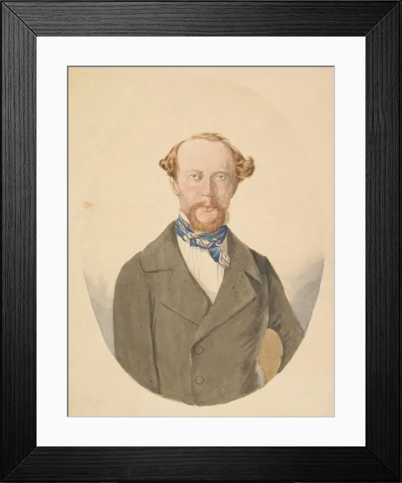 Framed Print : William Langenheim, ca. 1849-51. Creators: W. & F. Langenheim, William Langenheim Framed Print : William Langenheim, ca. 1849-51. Creators: W. & F. Langenheim, William Langenheim