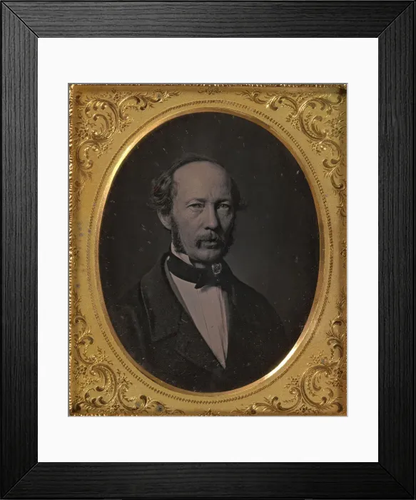Framed Print : William Langenheim, 1855-58. Creators: W. & F. Langenheim, William Langenheim Framed Print : William Langenheim, 1855-58. Creators: W. & F. Langenheim, William Langenheim