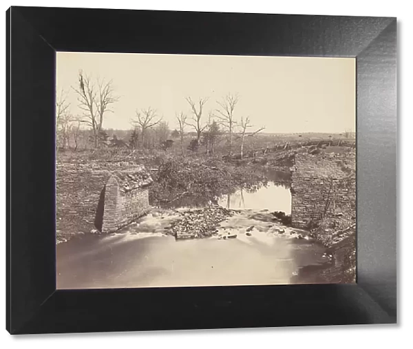 Stone Bridge - Bull Run, 1862. Creator: Mathew Brady