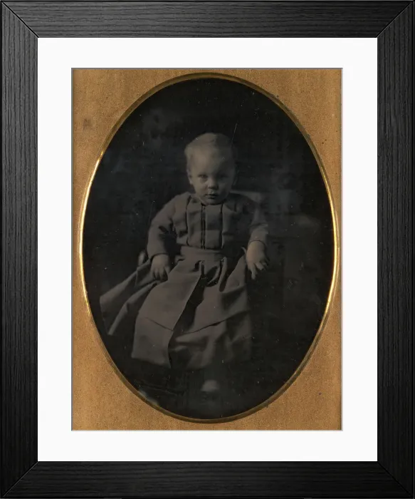 Framed Print : Frederick David Langenheim, ca. 1851-52. Creator: William Langenheim Framed Print : Frederick David Langenheim, ca. 1851-52. Creator: William Langenheim