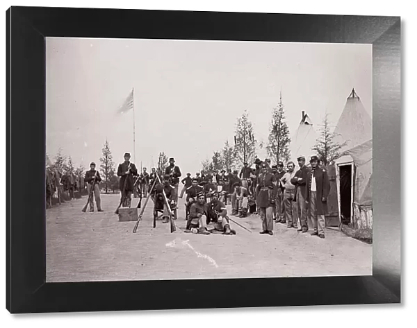153rd New York Infantry, ca. 1861. Creator: Unknown