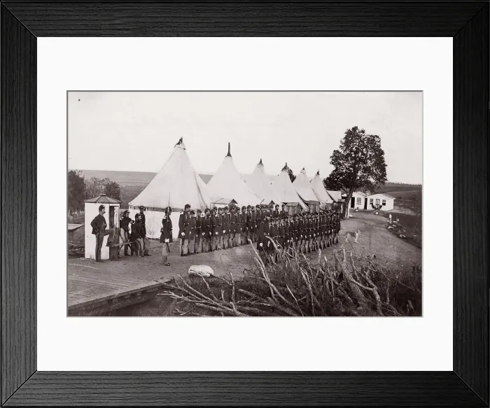 Framed Print : Heavy Artillery, 1861-65. Creator: Unknown Framed Print : Heavy Artillery, 1861-65. Creator: Unknown