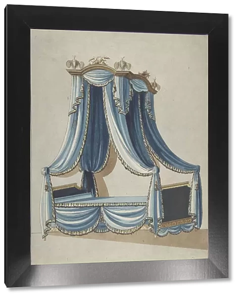 Design for a Canopy Bed, ca. 1760-80. Creator: Anon