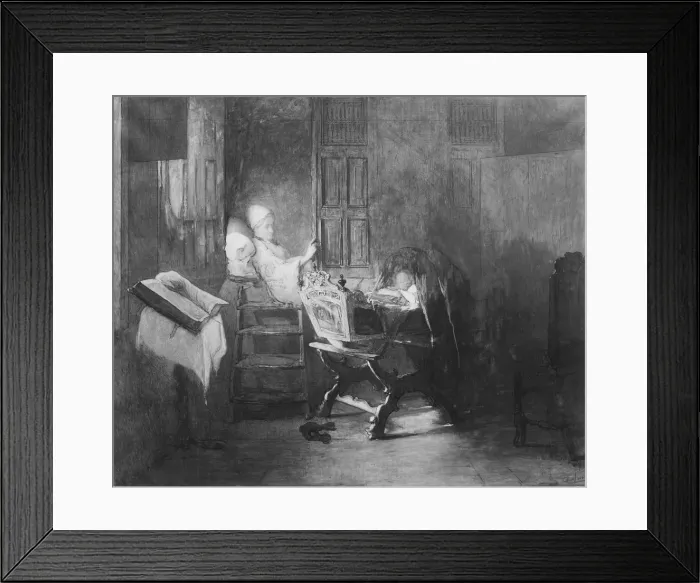 Framed Print : The Sunbeam, mid-19th-early 20th century. Creator: Christoffel Bisschop Framed Print : The Sunbeam, mid-19th-early 20th century. Creator: Christoffel Bisschop