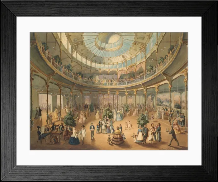 Framed Print : Innere Ansicht des Deutschen Volks Winter Gartens. Interior of the German Winter Garden Framed Print : Innere Ansicht des Deutschen Volks Winter Gartens. Interior of the German Winter Garden