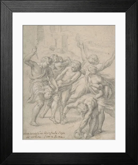 Framed Print : Massacre of the Innocents, 17th century. Creator: Anon
