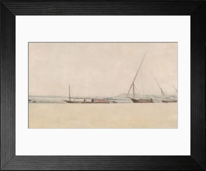 Framed Print : Tropical Coastal Landscape, 17th century. Creator: Attributed to Frans Post Framed Print : Tropical Coastal Landscape, 17th century. Creator: Attributed to Frans Post
