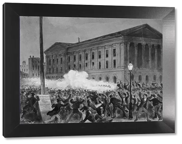 Astor Place Riot, 1849, 1896. Creator: Charles M Jenckes