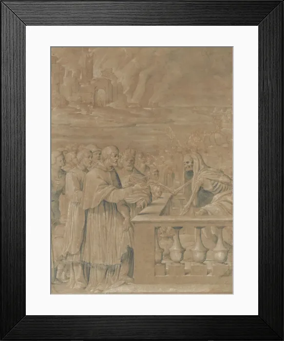 Framed Print : Allegory of the Triumph of Death over Church and State, ca. 1538-44 Framed Print : Allegory of the Triumph of Death over Church and State, ca. 1538-44