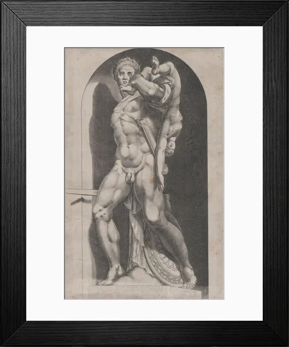 Framed Print : Speculum Romanae Magnificentiae: Atreus Farnese, late 16th century. late 16th century Framed Print : Speculum Romanae Magnificentiae: Atreus Farnese, late 16th century. late 16th century
