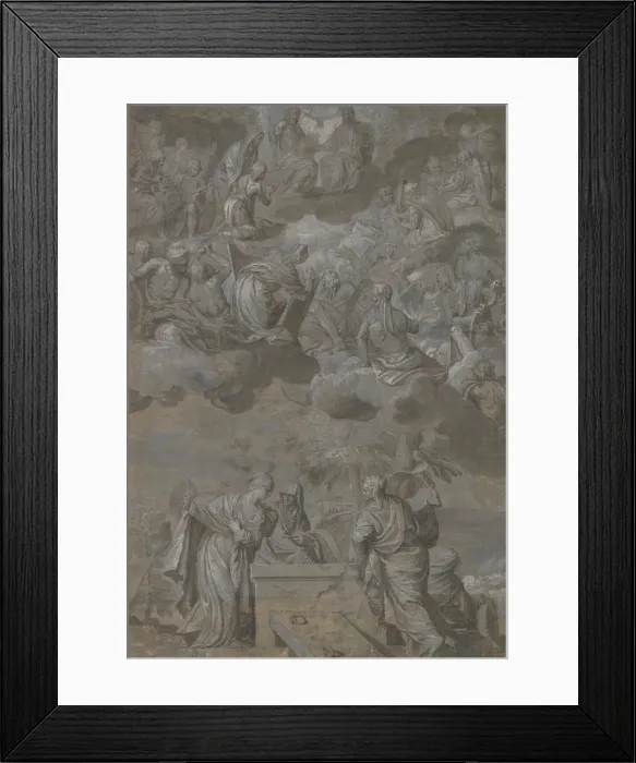 Framed Print : Allegory of the Redemption of the World, 1528-88. Creator: Paolo Veronese Framed Print : Allegory of the Redemption of the World, 1528-88. Creator: Paolo Veronese