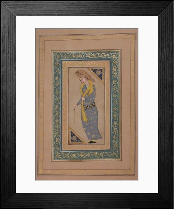 Framed Print : Portrait of a Man, early 17th century. Creator: Unknown Framed Print : Portrait of a Man, early 17th century. Creator: Unknown