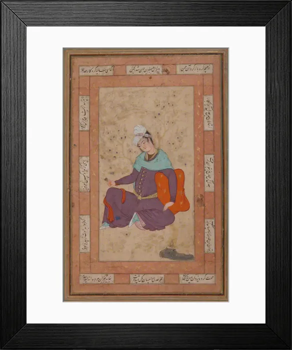 Framed Print : Portrait of a Youth, second half 16th century. Creator: Unknown Framed Print : Portrait of a Youth, second half 16th century. Creator: Unknown